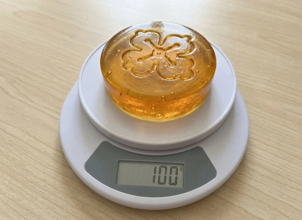 5. Put it on the kitchen scale